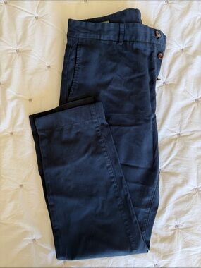 Sid Mashburn Navy Blue Chinos